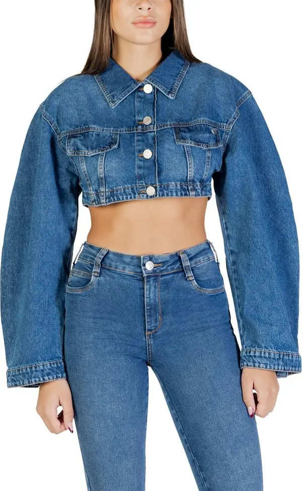 Blue Cotton Denim Jacket
