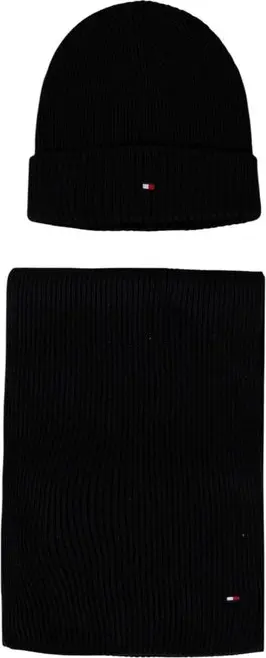Black Cotton Beanie