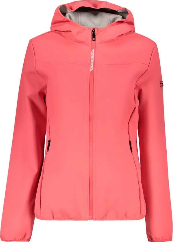 Rosa Polyester Woman Jacket