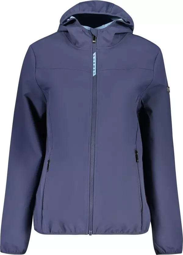 Blu Polyester Women Jacket
