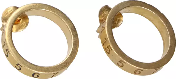 Gold Silver Earrings