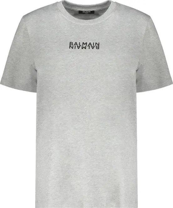 Gray Cotton T-Shirt