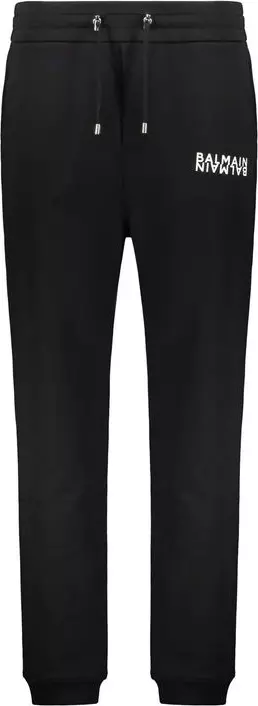 Black Cotton Joggers (Workout Pants)