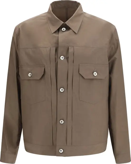 Bicolor Cotton Coat