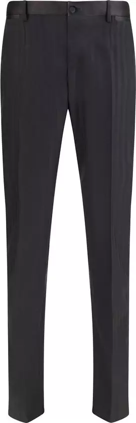Black Wool Oves Aries Dress Pants