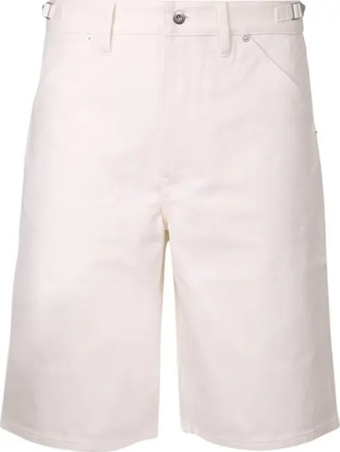 White Cotton Knee Length