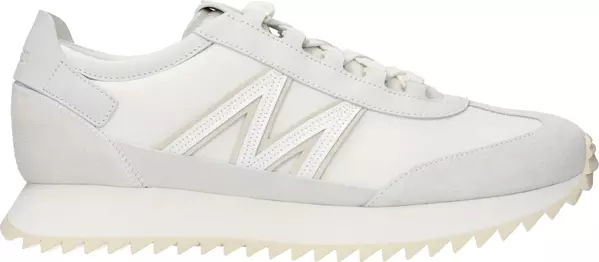 White Leather Athletic Sneakers