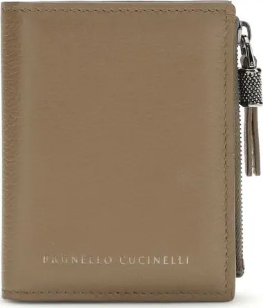 Brown Calf Leather Bos Taurus Wallet