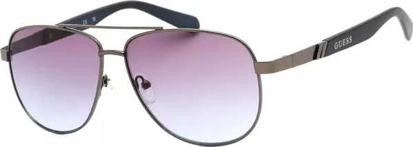 Gray Metal Sunglasses