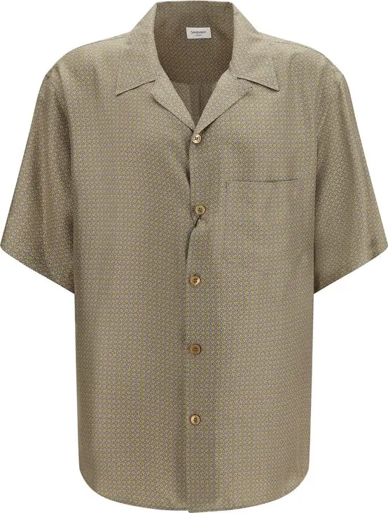 Multicolor Silk Pattern Shirt