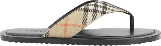 Multicolor Polyamide Flat Sandals