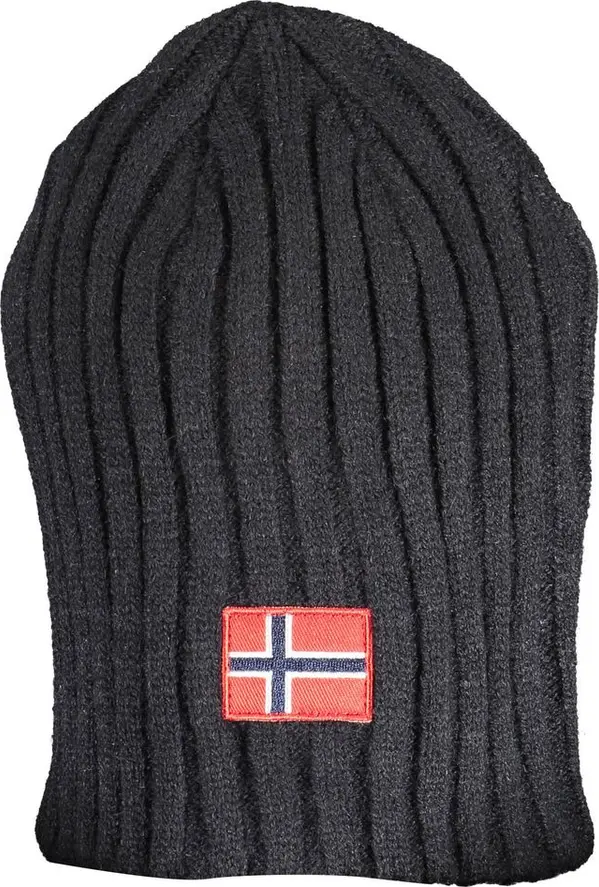 Black Acrylic Men Cap