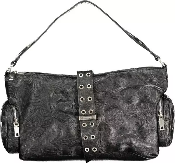 Nero Poliuretano Women Handbag