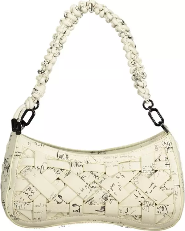 Bianco Poliuretano Women Handbag