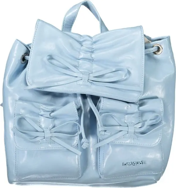 Azzurro Poliuretano Women Backpack