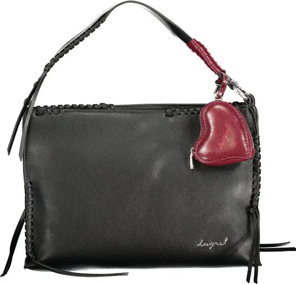 Nero Poliuretano Women Handbag