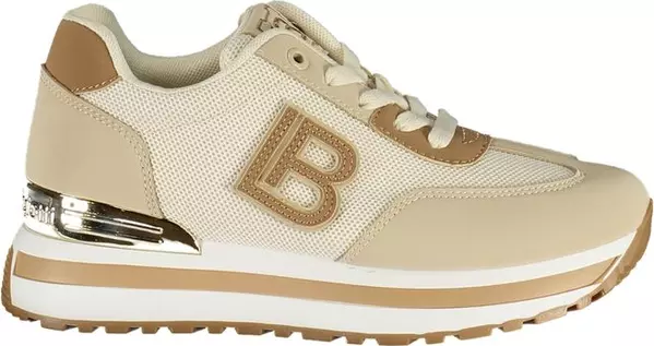 Beige Polyurethane Women Sneaker