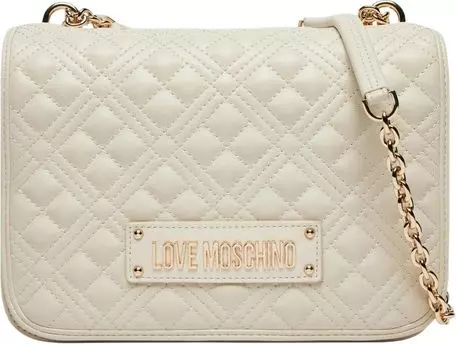 Beige Polyethylene Handbag