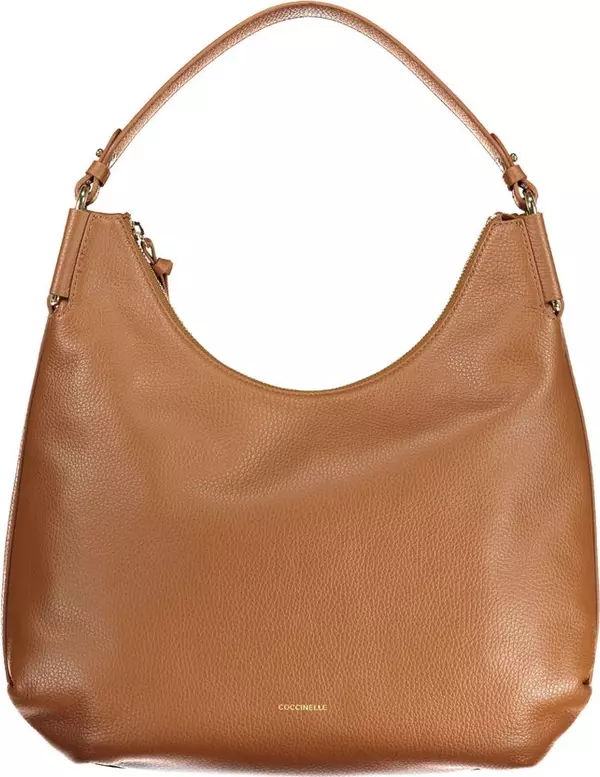 Marrone Leather Woman Handbag