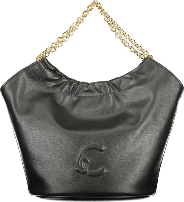 Black Leather Women Handbag