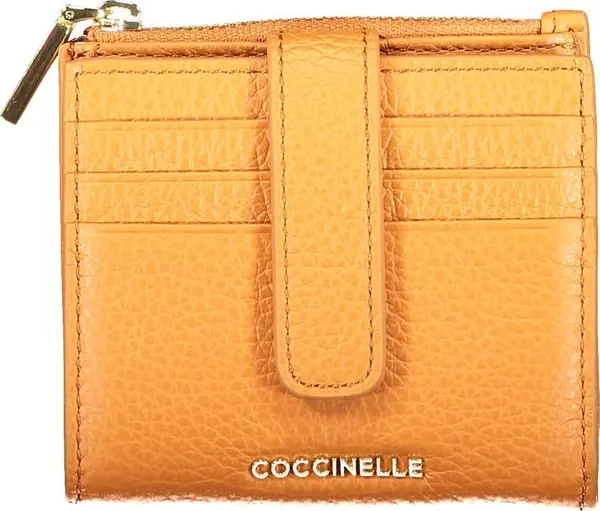 Arancione Pelle Womens Wallet