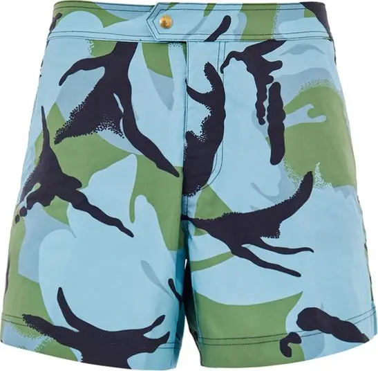 Multicolor Polyamide Swim Shorts