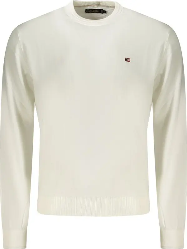 White Cotton Men Shirt