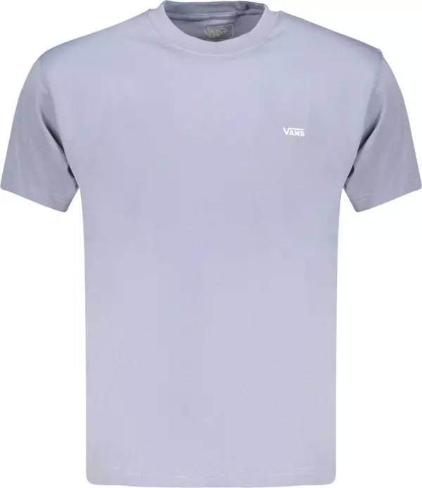 Blue Cotton Men's T-Shirt