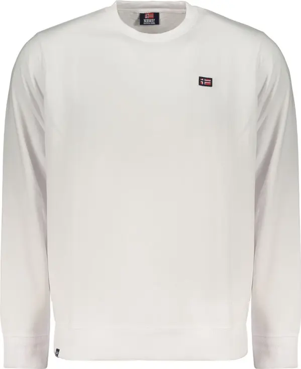 Bianco Cotton Men Sweatshirt