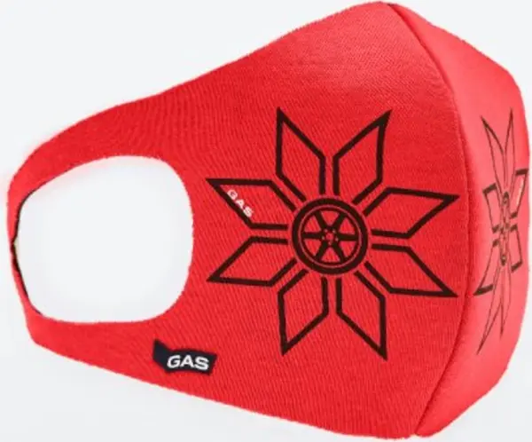 Red Cotton Facemask