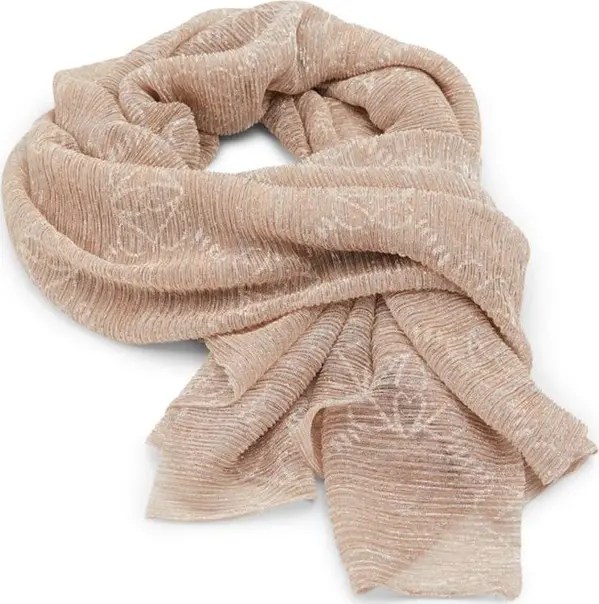 Rose Gold Polyacrylic Foulard