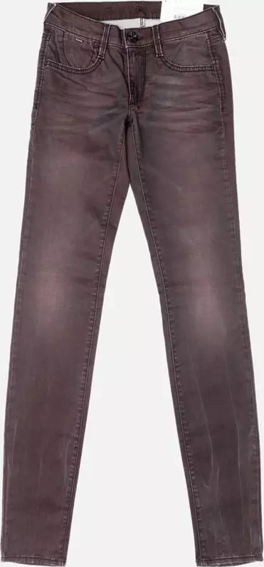 Multicolor Cotton Slim Fit Jeans