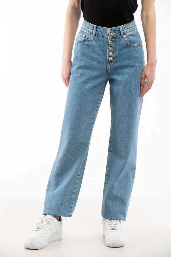 Multicolor Cotton Jeans Denim