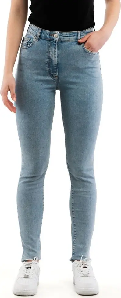 Multicolor Cotton Skinny Jeans