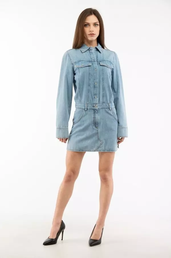Multicolor Cotton Casual Dress