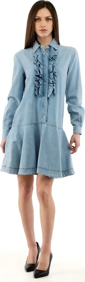 Multicolor Cotton Casual Dress