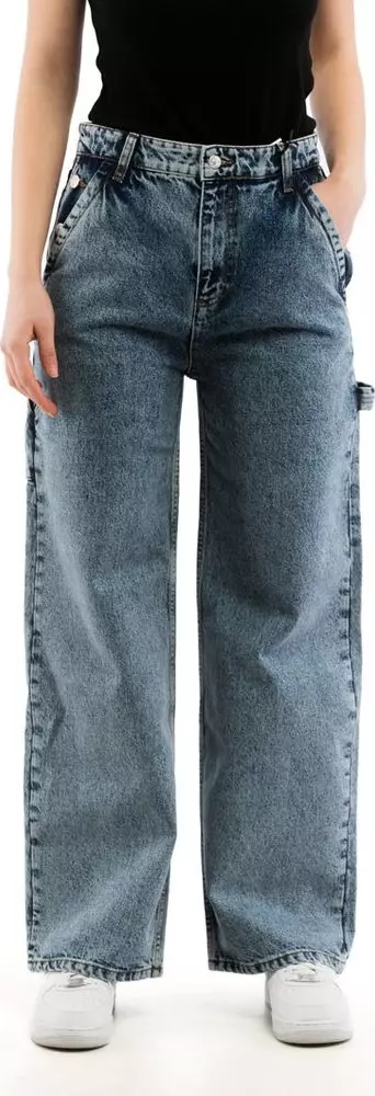 Multicolor Cotton Relaxed Fit Jeans
