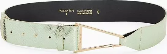 Green Goatskin Regular Belt