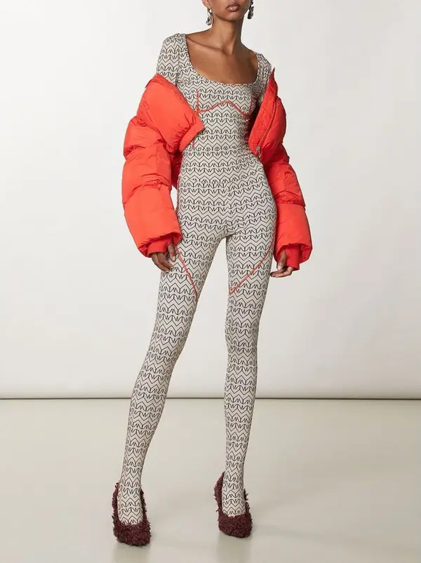 Bicolor Polyamide Leggings