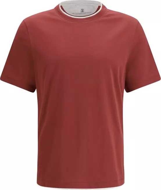 Bordeaux Cotton T-Shirt