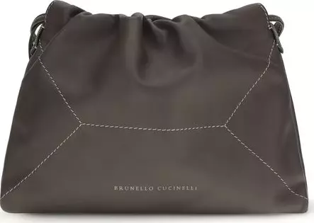 Brown Calf Leather Bos Taurus Shoulder Bag