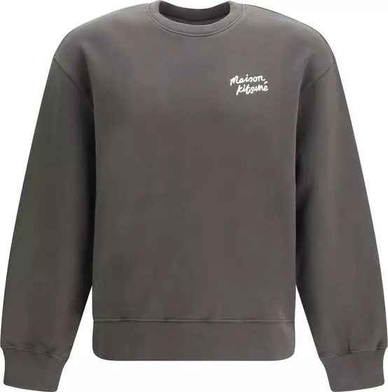 Brown Cotton Sweatshirt
