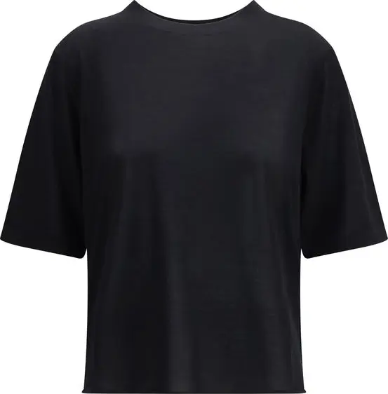 Black Cashmere T-Shirt