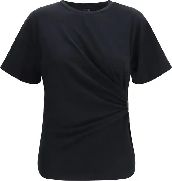 Black Cotton T-Shirt