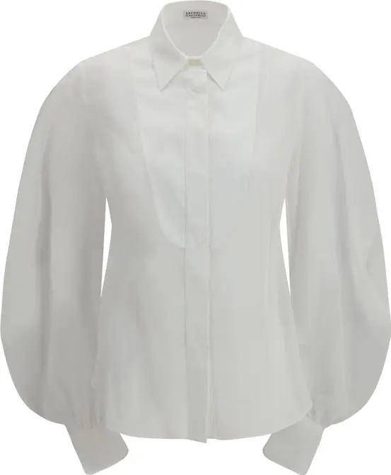 White Cotton Blouse