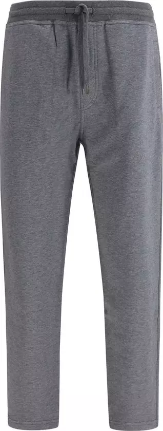 Gray Cotton Casual Pants