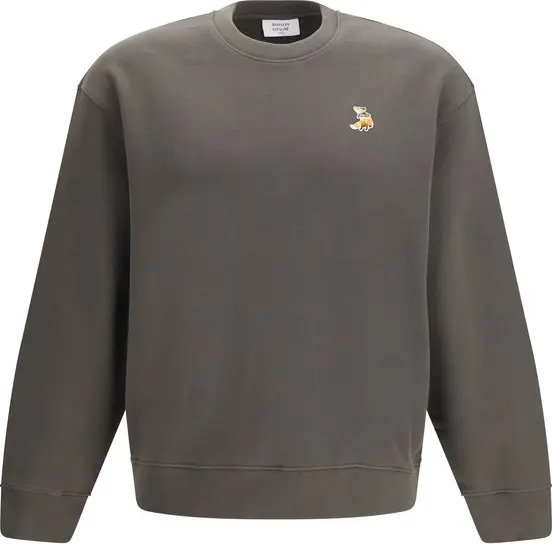 Brown Cotton Sweatshirt