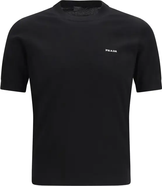 Black Cotton T-Shirt