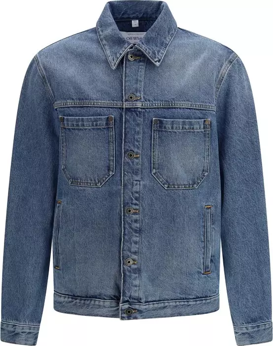 Blue Cotton Denim Jacket