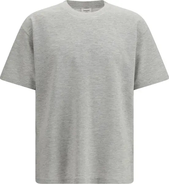 Gray Cotton T-Shirt